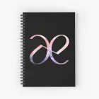Aespa K pop Notebook LOGO — Black Stylish Ver.