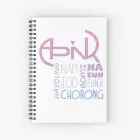 دفتر ملاحظات Apink — إصدار "Collage" • ورق مربعات — Apink Limited Edition