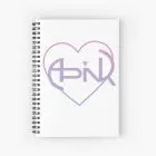 Apink Spiral Notebook LOGO — Red Premium Ver.