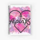 Apink Notepad LOGO — Blue Exclusive Ver.