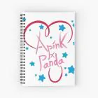 دفتر ملاحظات Apink — إصدار "Panda Heart" — Apink Limited Edition