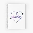 Apink Spiral Notebook Artwork — Navy Stylish Ver.