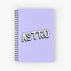Astro Spiral Notebook — Silver Retro Ver.