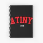 Ateez Notepad ATINY SEOUL — Black Retro Ver.