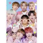 Ateez K pop Notebook Cute — Black Casual Ver.