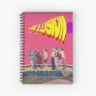Ateez K pop Notebook Illusion — Red Edition