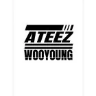 Ateez Journal Jung Wooyoung — Navy Casual Ver.