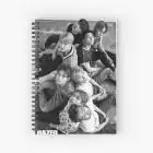 Ateez Spiral Notebook All Members — Beige Casual Ver.