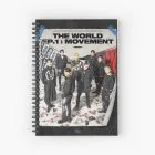 Ateez Spiral Notebook The World Ep — White Exclusive Ver.
