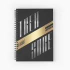 Ateez K pop Notebook FIN — Blue Edition
