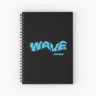 Ateez Notepad WAVE — Silver Casual Ver.
