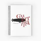 Ateez Spiral Notebook Guerrilla — White Edition