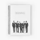 Big Bang Spiral Notebook Signature — Black Premium Ver.