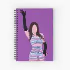 دفتر حلزوني Black Pink — إصدار "JENNIE KIM" — Black Pink Limited Edition