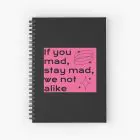 Black Pink Journal If You Mad Stay Mad We — Silver Exclusive Ver.