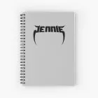 Black Pink Notepad JENNIE LOGO — Retro Ver.