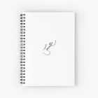Black Pink Notebook Jennie Signature — Red Stylish Ver.