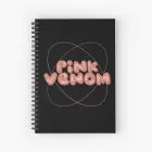 Black Pink Notebook Signature — White Retro Ver.