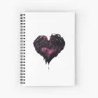 Black Pink Notebook Ready For Love — Navy Retro Ver.