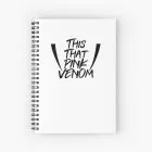 Black Pink Notepad Signature — Black Premium Ver.