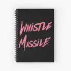 Black Pink Notebook Whistle Missile — Blue Casual Ver.