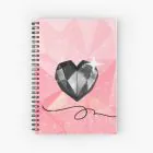 Black Pink K pop Notebook Heart Crystal — Beige Deluxe Ver.