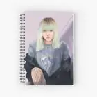 Black Pink Spiral Notebook LISA — Limited Ver.