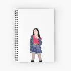 Black Pink Notebook Jisoo — Silver Stylish Ver.