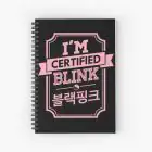 دفتر ملاحظات Black Pink — إصدار "BLINK" — Black Pink Limited Edition