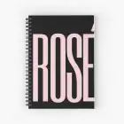 Black Pink Journal Typography (Grid) — Beige Premium Ver.