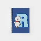 Bt21 K pop Notebook (Grid) — Black Limited Ver.
