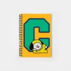 Bt21 Notebook (Grid) — Beige Retro Ver.