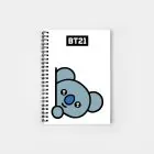 Bt21 Spiral Notebook — Silver Collectible Ver.