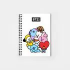 Bt21 Spiral Notebook — Blue Stylish Ver.