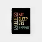 Bts Spiral Notebook — Green Collectible Ver.