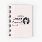 Enhypen Spiral Notebook — Blue Stylish Ver.