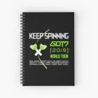 Got7 Journal KEEP SPINNING — Navy Exclusive Ver.