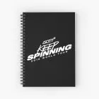 Got7 Notebook KEEP SPINNING — Silver Retro Ver.