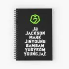 نوت بوك Got7 — إصدار "MEMBERS NAME" — Got7 Limited Edition