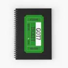 Got7 Notepad Ticket — Red Casual Ver.