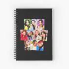 Itzy Spiral Notebook — Black Retro Ver.