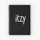 Itzy Spiral Notebook — Red Retro Ver.