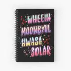 Mamamoo K pop Notebook All Members Names (Grid) — Beige Deluxe Ver.
