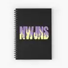 Newjeans Notepad LOGO ARTWORK — White Edition