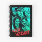 Red Velvet Spiral Notebook All Group Members — Black Collectible Ver.