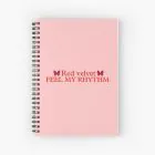 Red Velvet Spiral Notebook Feel My Rhythm — Collectible Ver.