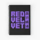 Red Velvet Notepad Hangul — Black Classic Ver.