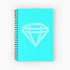 Shinee K pop Notebook Signature — Red Retro Ver.