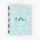 Shinee Spiral Notebook Signature — Red Stylish Ver.