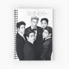 Shinee Spiral Notebook Signature — Silver Limited Ver.